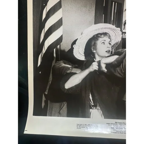 Vintage Debbie Reynolds The Second Time Around 1961 ‘Fighting Crooks’ Movie Stil - Picture 4 of 15
